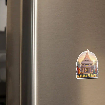 Mahakaleshwar Fridge Magnet – Spiritual Travel Souvenir & Collectible