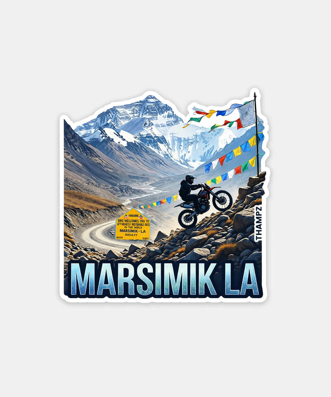 Marsimik La Fridge Magnet – Ladakh Travel Souvenir & Collectible