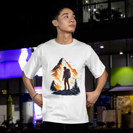 Mountain Explorer Adventure Hiking Oversized T-Shirt