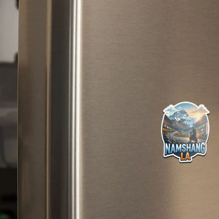 Namshang La Fridge Magnet – Ladakh Travel Souvenir & Collectible