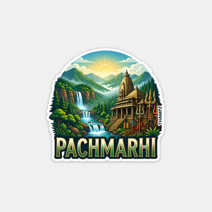 Pachmarhi Fridge Magnet – Hill Station Travel Souvenir & Collectible