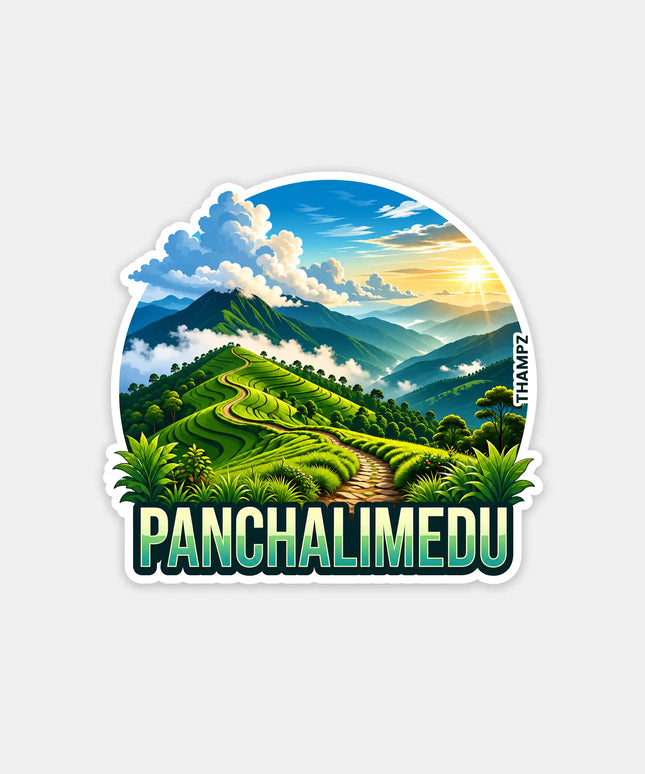 Panchalimedu Kerala 3D Embossed Flexible Fridge Magnet – Nature Travel Souvenir