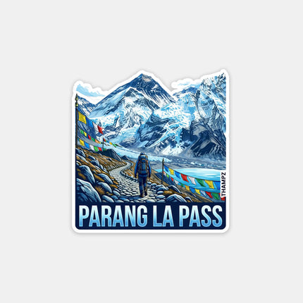 Parang La Pass Fridge Magnet – Himalayan Travel Souvenir & Collectible