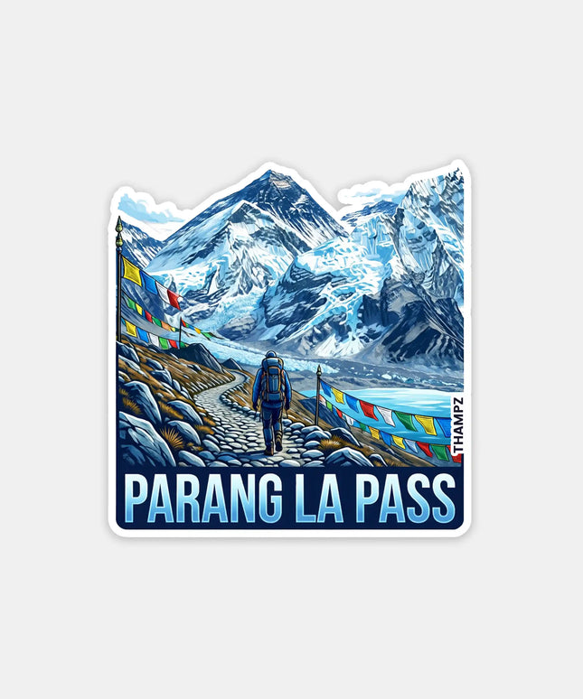 Parang La Pass Fridge Magnet – Himalayan Travel Souvenir & Collectible
