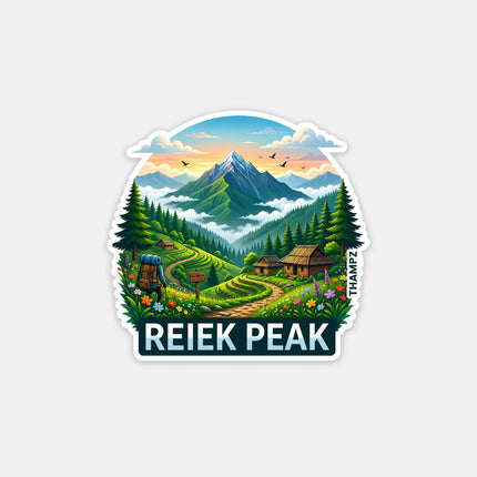 Reiek Peak Fridge Magnet – Himalayan Travel Souvenir & Collectible