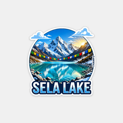Sela Lake Fridge Magnet – Himalayan Travel Souvenir & Collectible