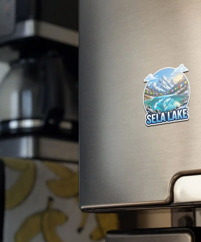 Sela Lake Fridge Magnet – Himalayan Travel Souvenir & Collectible