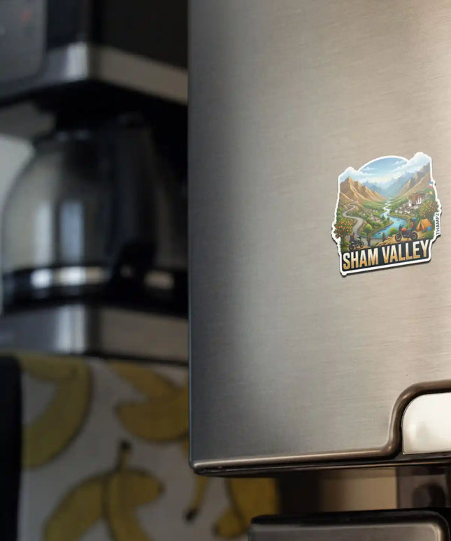 Sham Valley Fridge Magnet – Ladakh Travel Souvenir & Collectible