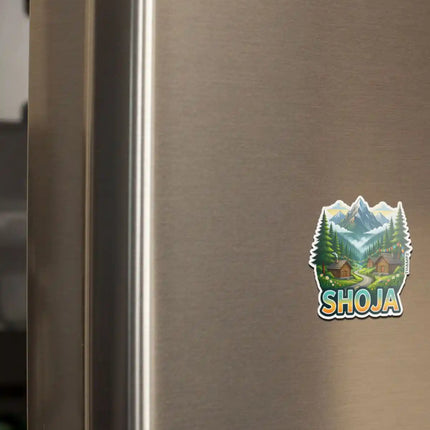Shoja Fridge Magnet – Himalayan Travel Souvenir & Collectible