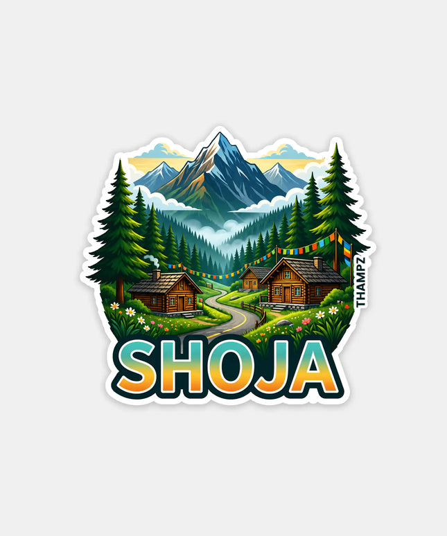 Shoja Fridge Magnet – Himalayan Travel Souvenir & Collectible