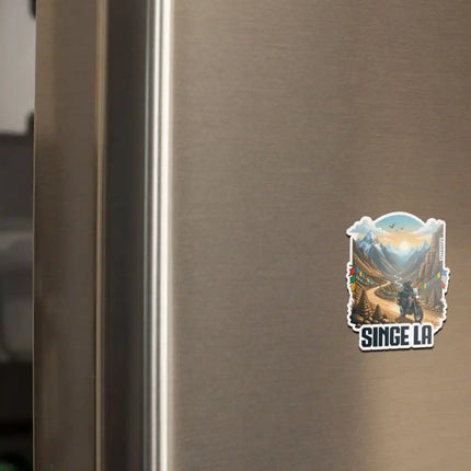 Singe La Fridge Magnet – Ladakh Travel Souvenir & Collectible