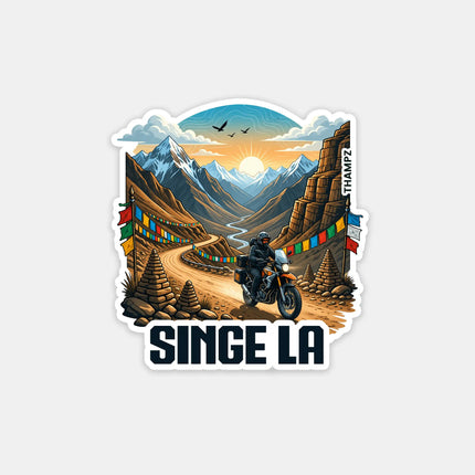 Singe La Fridge Magnet – Ladakh Travel Souvenir & Collectible