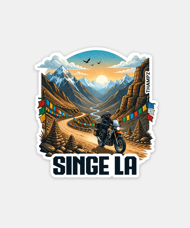 Singe La Fridge Magnet – Ladakh Travel Souvenir & Collectible