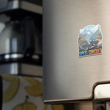 Spiti Circuit Fridge Magnet – Himalayan Travel Souvenir & Collectible