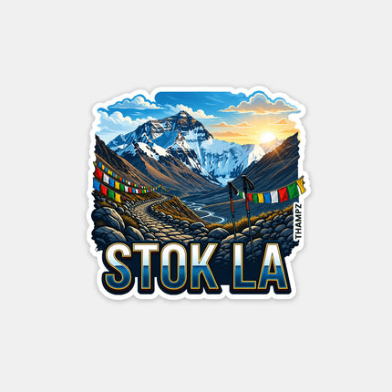 Stok La Fridge Magnet – Ladakh Travel Souvenir & Collectible
