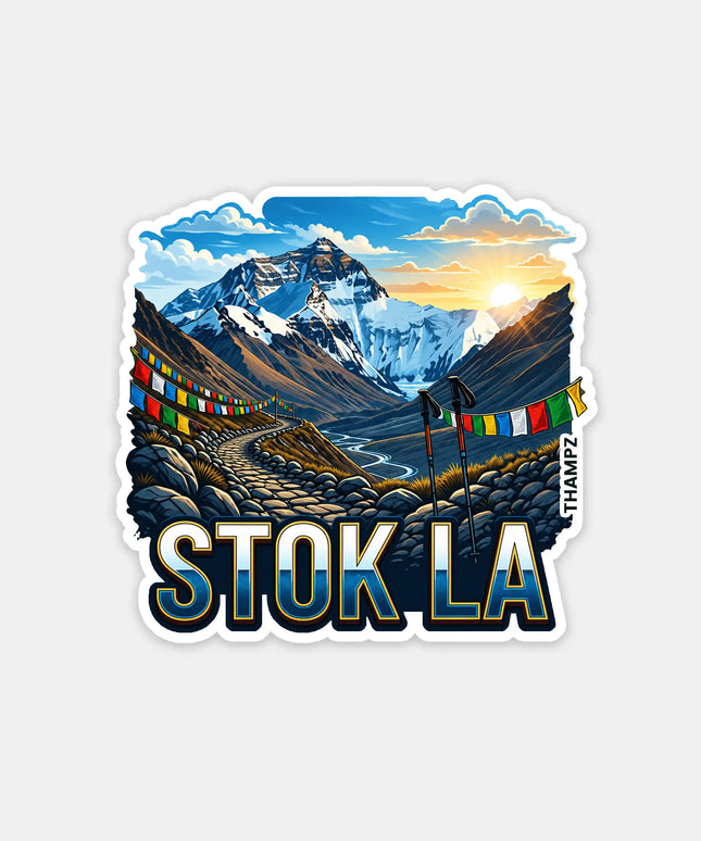 Stok La Fridge Magnet – Ladakh Travel Souvenir & Collectible