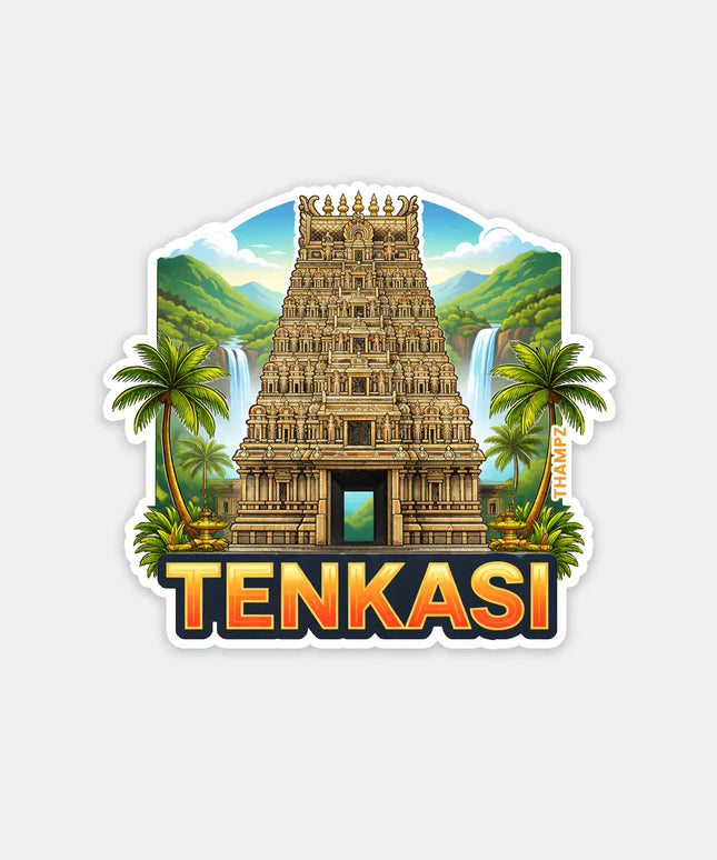Tenkasi Fridge Magnet – Heritage Travel Souvenir & Collectible