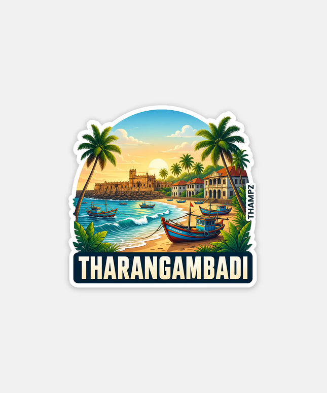 Tharangambadi Fridge Magnet – Heritage Travel Souvenir & Collectible