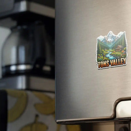 Tons Valley Fridge Magnet – Himalayan Travel Souvenir & Collectible
