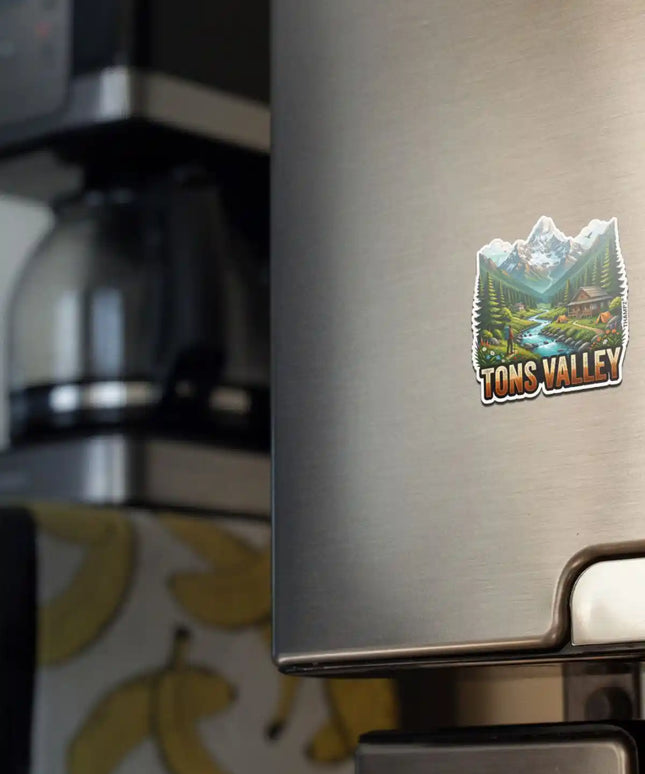 Tons Valley Fridge Magnet – Himalayan Travel Souvenir & Collectible