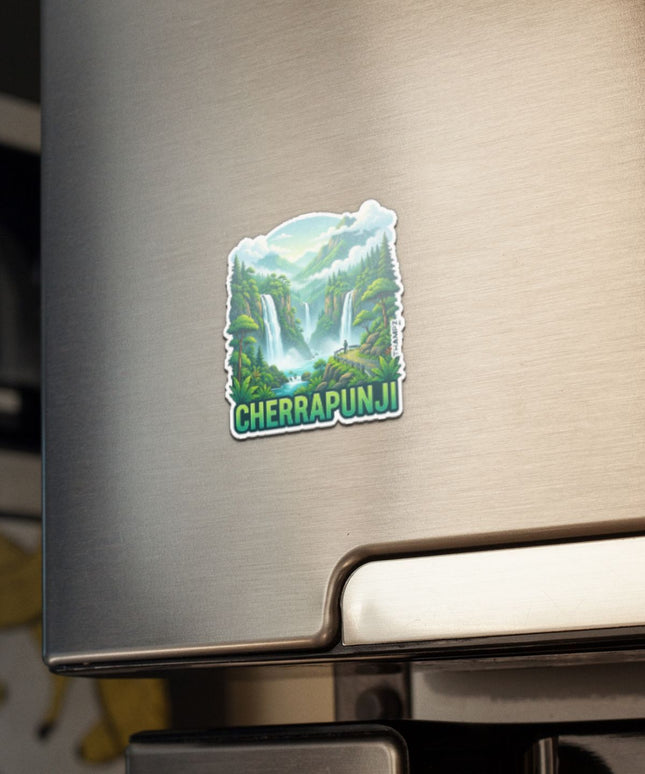 Cherrapunji Collectible Fridge Magnet