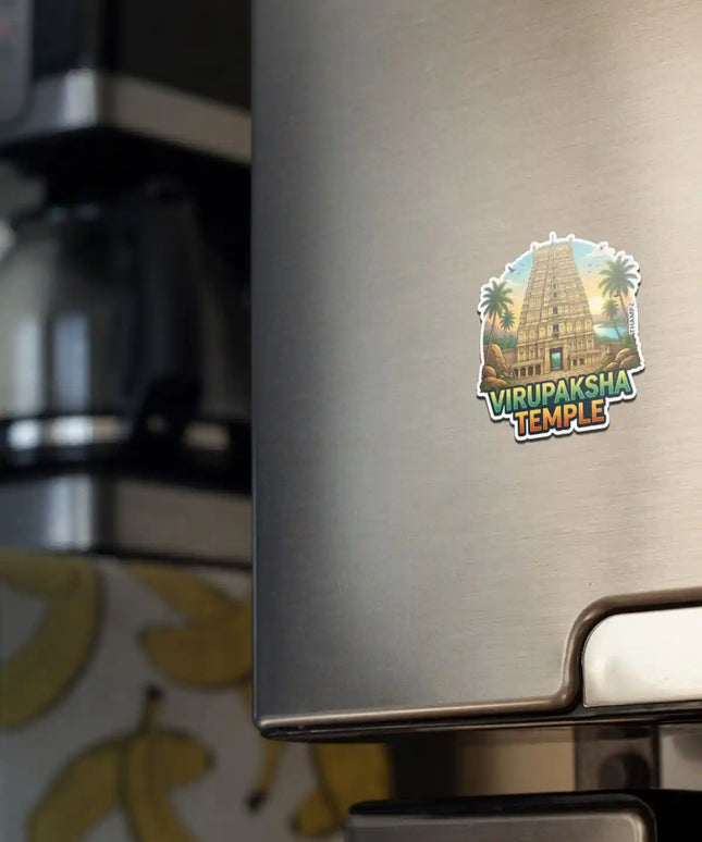 Virupaksha Temple Fridge Magnet – Heritage Travel Souvenir & Collectible