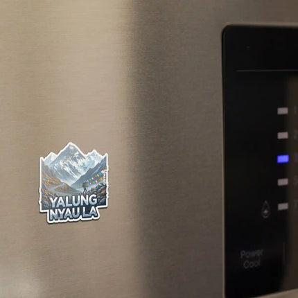 Yalung Nyau La Fridge Magnet – Ladakh Travel Souvenir & Collectible