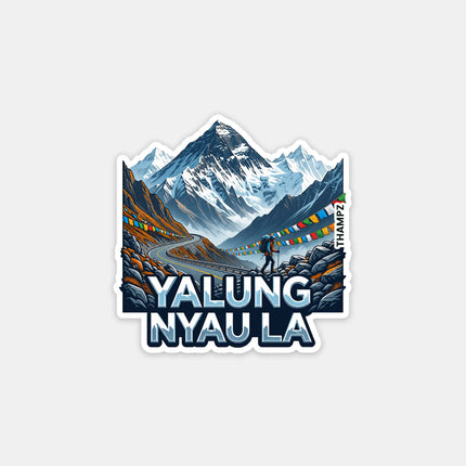 Yalung Nyau La Fridge Magnet – Ladakh Travel Souvenir & Collectible