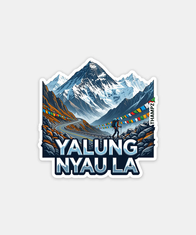 Yalung Nyau La Fridge Magnet – Ladakh Travel Souvenir & Collectible