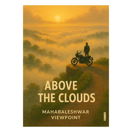 Above The Clouds Poster Mahabaleshwar Viewpoint Ride
