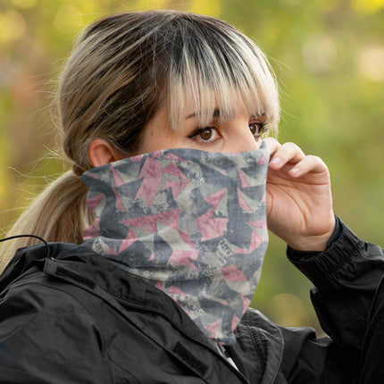 Abstract Triangle Seamless Unisex Bandana