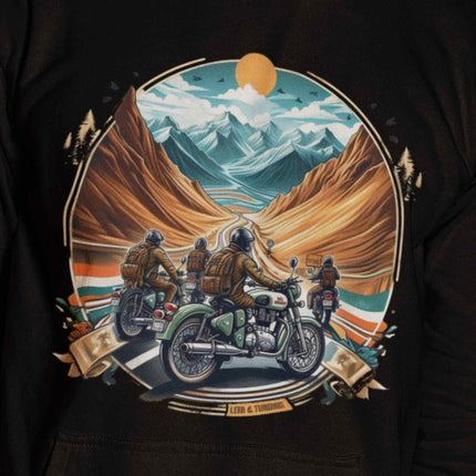 Adventure Riders – Motorcycle And Mountain Hoodie