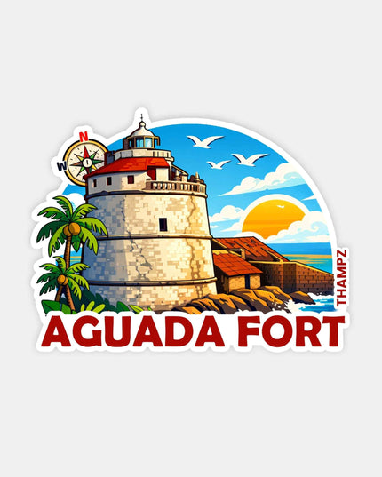 Aguada Fort Goa Travel Sticker