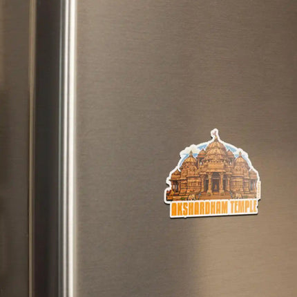 akshardham temple fridge magnet