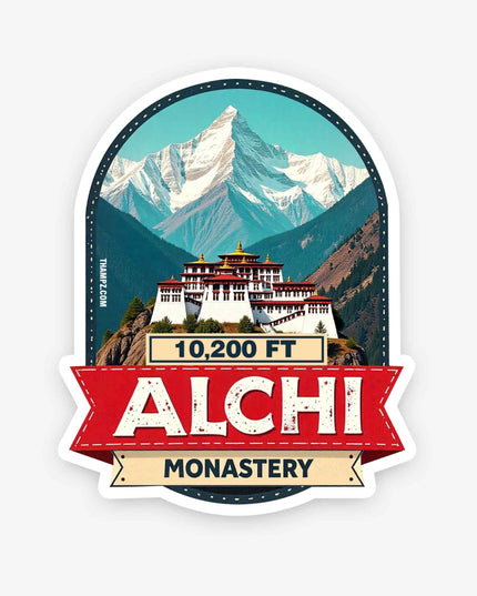 Alchi Monastery Sticker