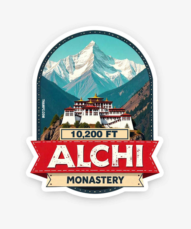 Alchi Monastery Sticker