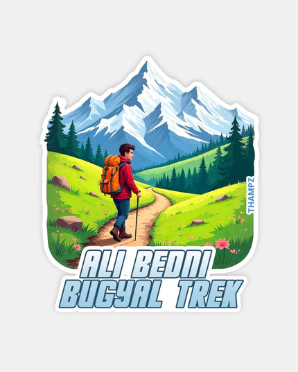 Ali Bedni Bugyal Trek Adventure Vinyl Sticker
