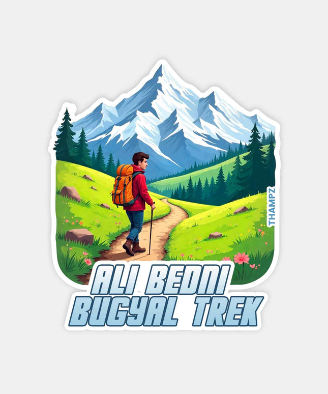 Ali Bedni Bugyal Trek Adventure Vinyl Sticker
