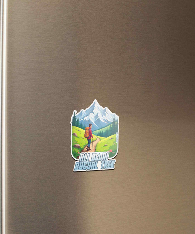 Ali Bedni Bugyal Trek Fridge Magnet