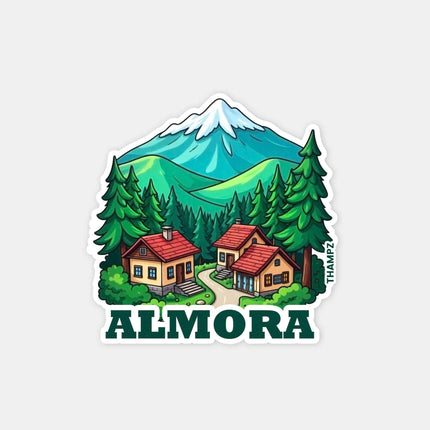 Almora Fridge Magnet