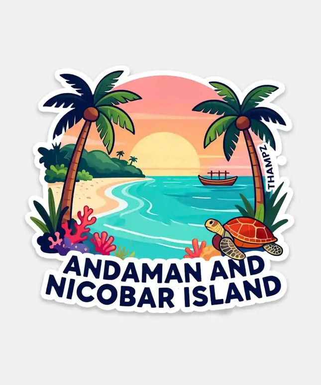 Andaman  Nicobar Islands Fridge Magnet