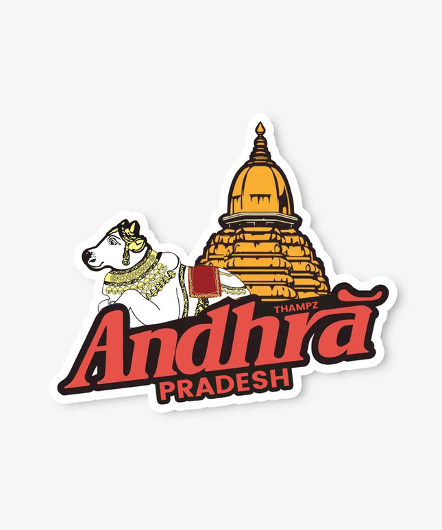 Andhra Pradesh Heritage Vinyl Sticker