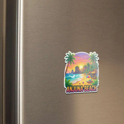 anjuna beach fridge magnet