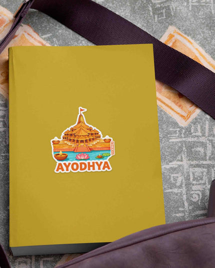 Ayodhya Ram Mandir Vinyl Travel Sticker