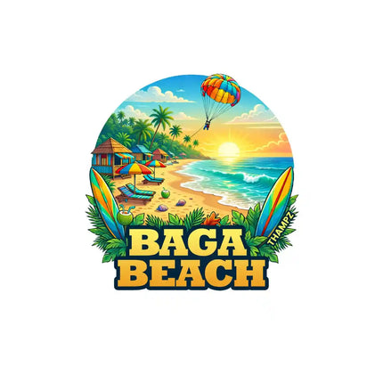 Baga Beach Fridge Magnet