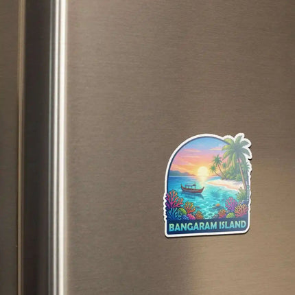 bangaram island fridge magnet