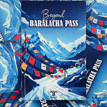 beyond baralacha pass travel postcard scenic photo postcard