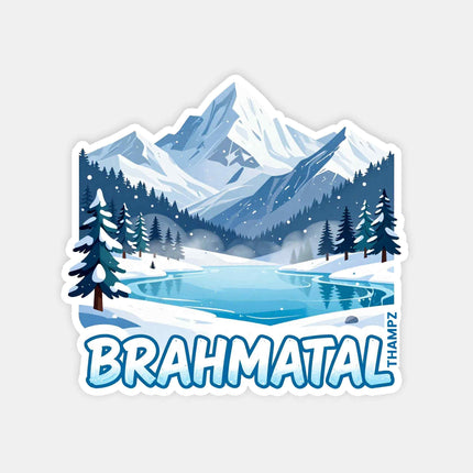 Brahmatal Fridge Magnet