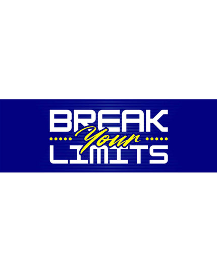 Break Your Limits Motivational Sticker
