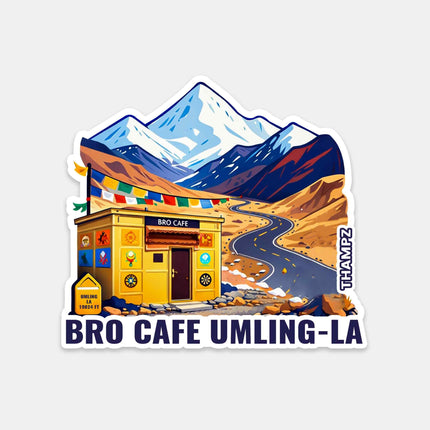BRO Caf Umling La Fridge Magnet